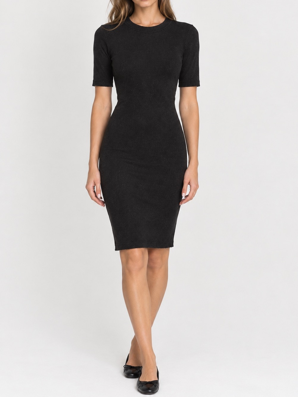 Z supply Short-Sleeve Bodycon Dress - Classic Women's Dress